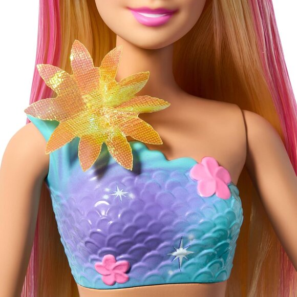 🆕 Barbie Mermaid Toy Dolls with Surprise Magic Blooming Flowers Ombre Tails - Picture 2 of 6